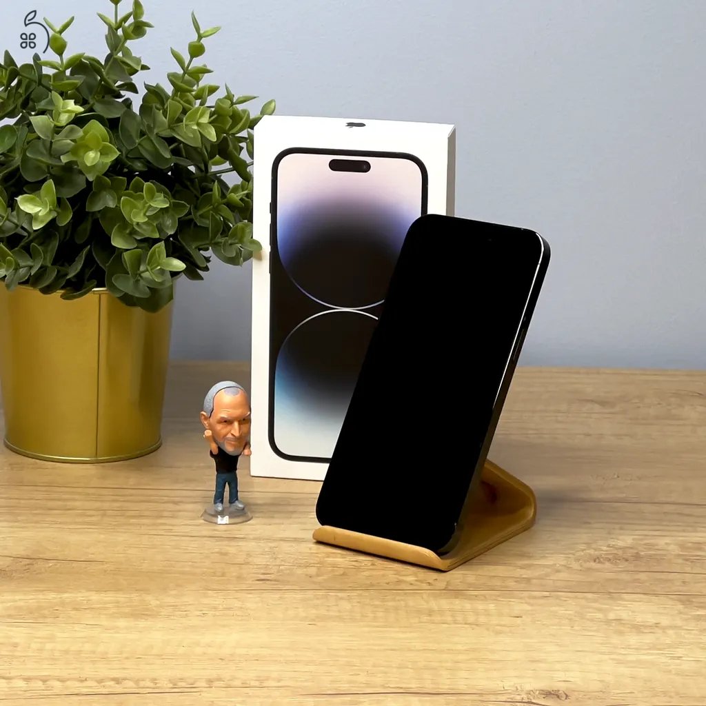 MacSzerez.com - iPhone 14 Pro / 256GB / Space Black / Új Akkumulátor! /Garancia!