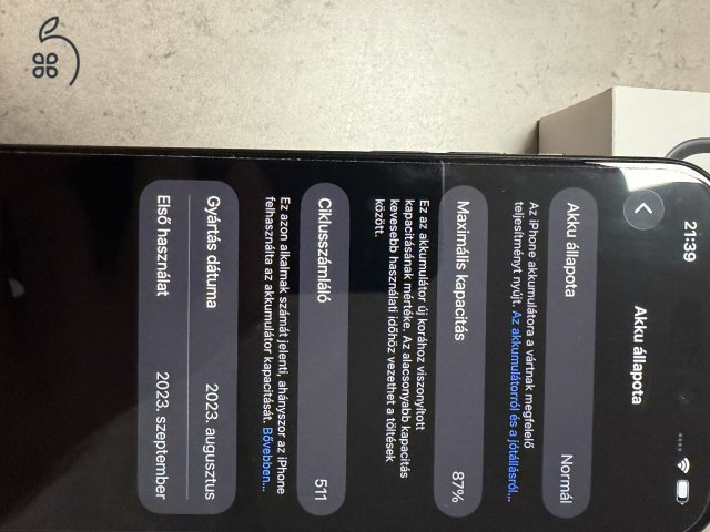 Iphone 15 128 GB black