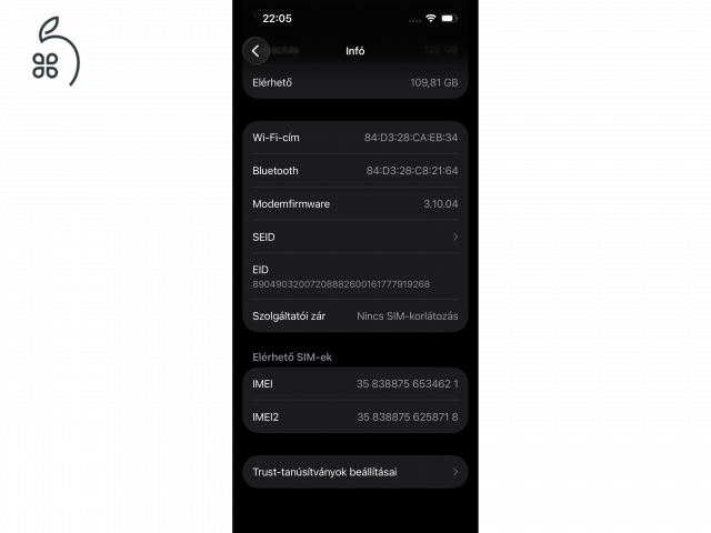 Iphone 15 128 GB black