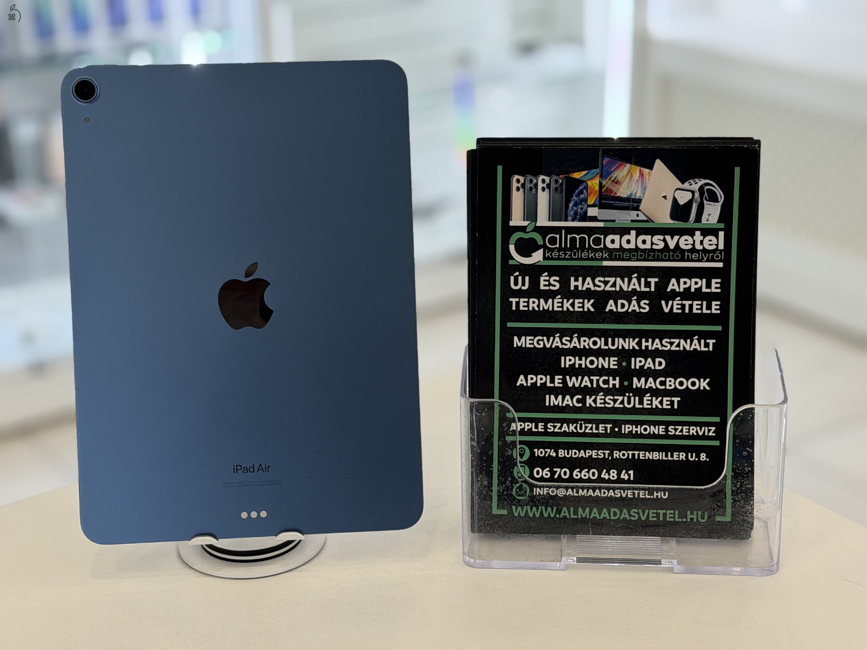 iPad Air 5 64GB Wifi Újszerű/1-3 hónap gar./Akku 88%/p4584