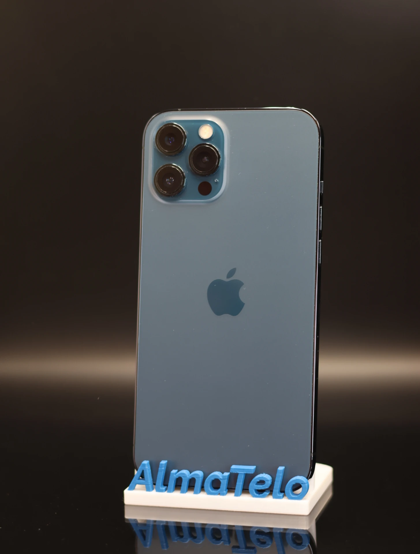 Apple iPhone 12 Pro Max 256 GB Pacific Blue 100% akku - 12 HÓ GARANCIA