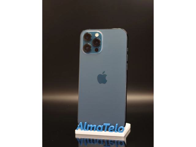 Apple iPhone 12 Pro Max 256 GB Pacific Blue 100% akku - 12 HÓ GARANCIA