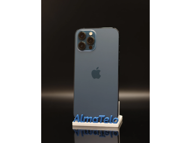 Apple iPhone 12 Pro Max 128 GB Pacific Blue 100% akku - 12 HÓ GARANCIA