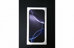 Aktiválatlan Apple iPhone 16 Pro Max 512 GB (Fekete Titán) – Gyári Garival!