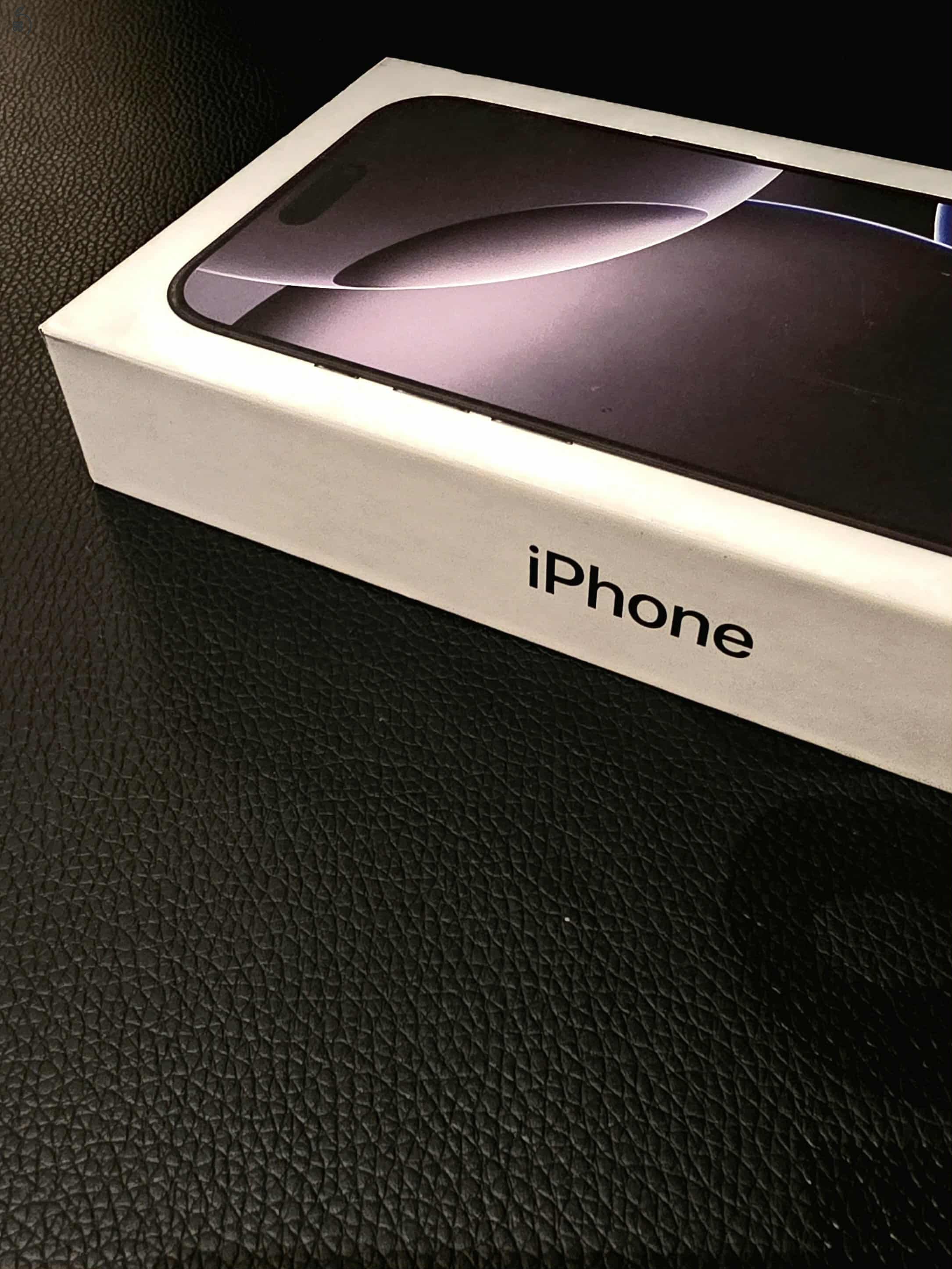Aktiválatlan Apple iPhone 16 Pro Max 512 GB (Fekete Titán) – Gyári Garival!