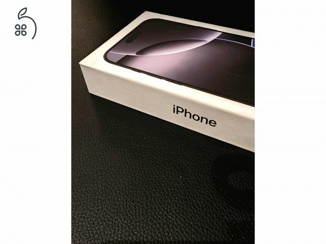 Aktiválatlan Apple iPhone 16 Pro Max 512 GB (Fekete Titán) – Gyári Garival!