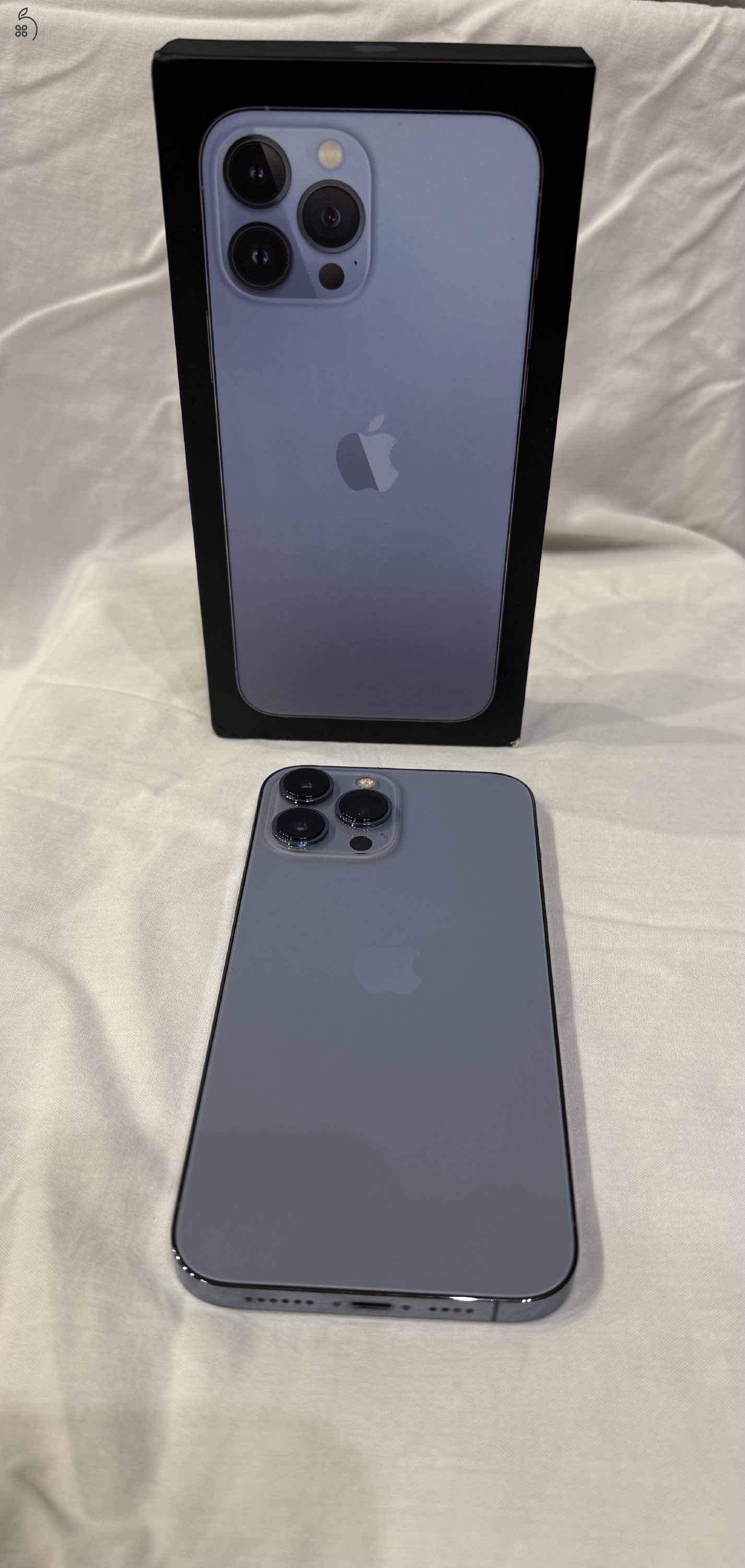 Iphone 13 Pro Max 256gb karcmentes sierra kék