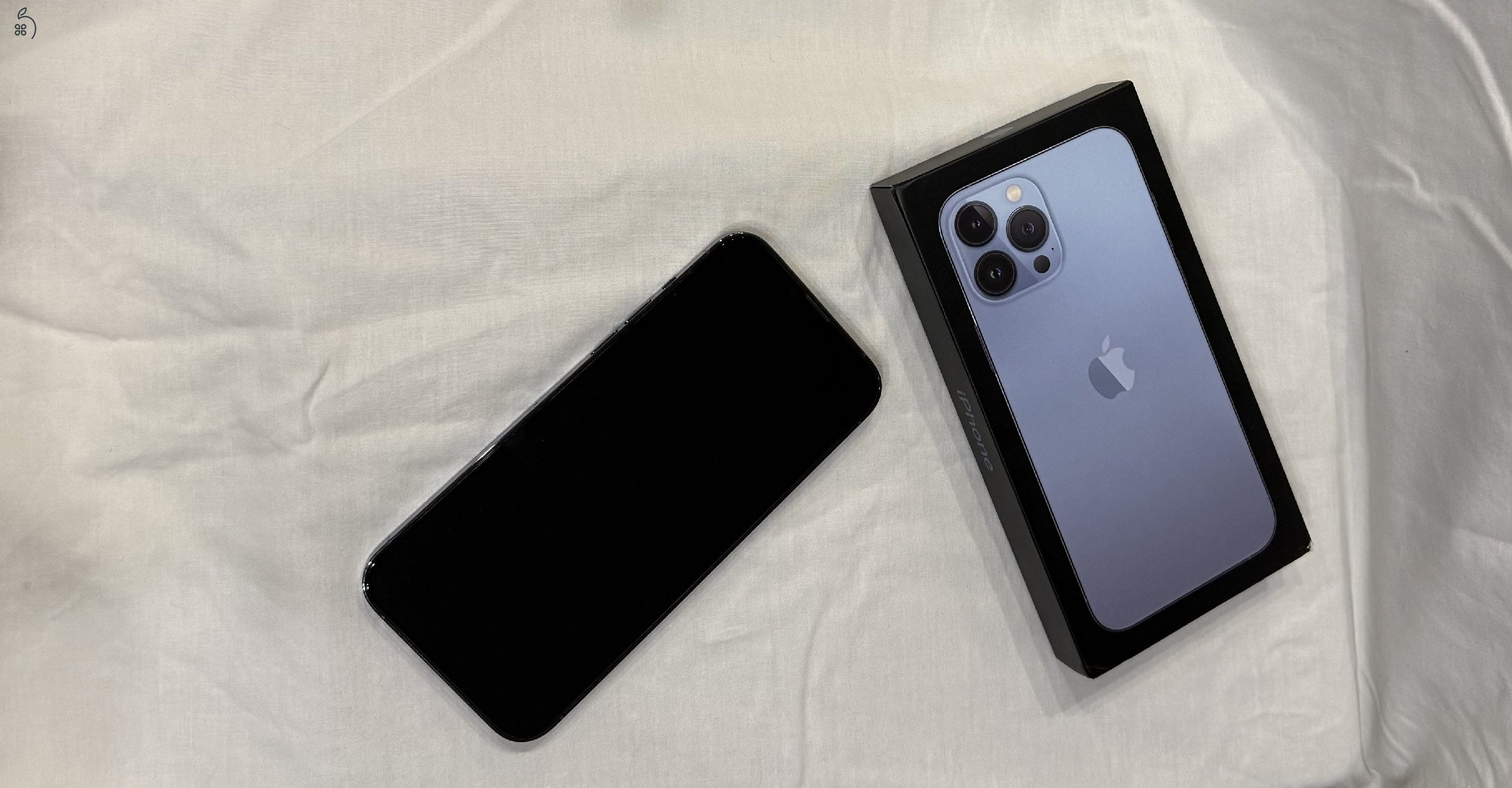 Iphone 13 Pro Max 256gb karcmentes sierra kék