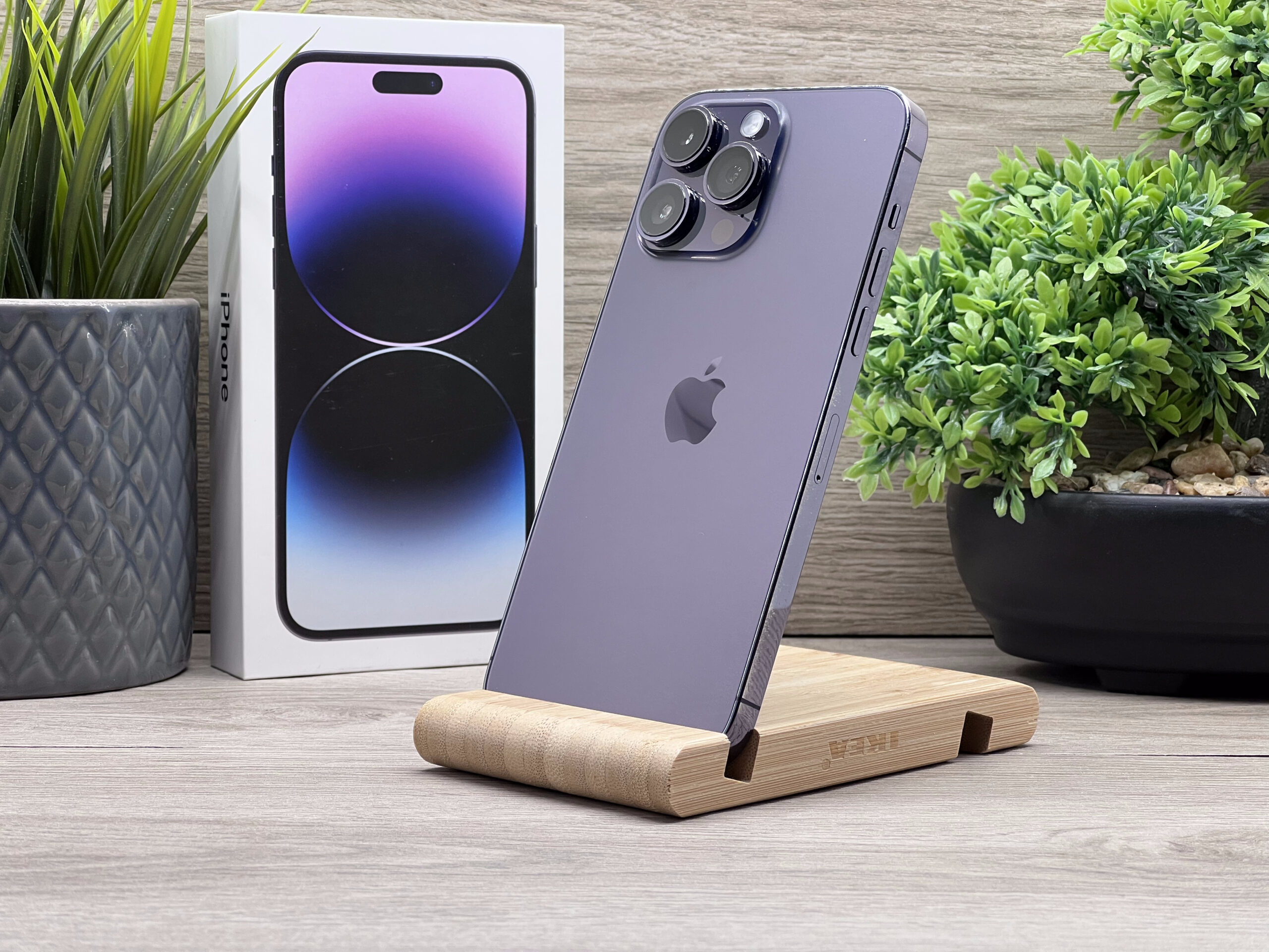 iPhone 14 Pro Max Deep Purple 256GB 2 ÉV Garanciával Számlával 90% Akku