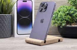 iPhone 14 Pro Max Deep Purple 256GB 2 ÉV Garanciával Számlával 90% Akku