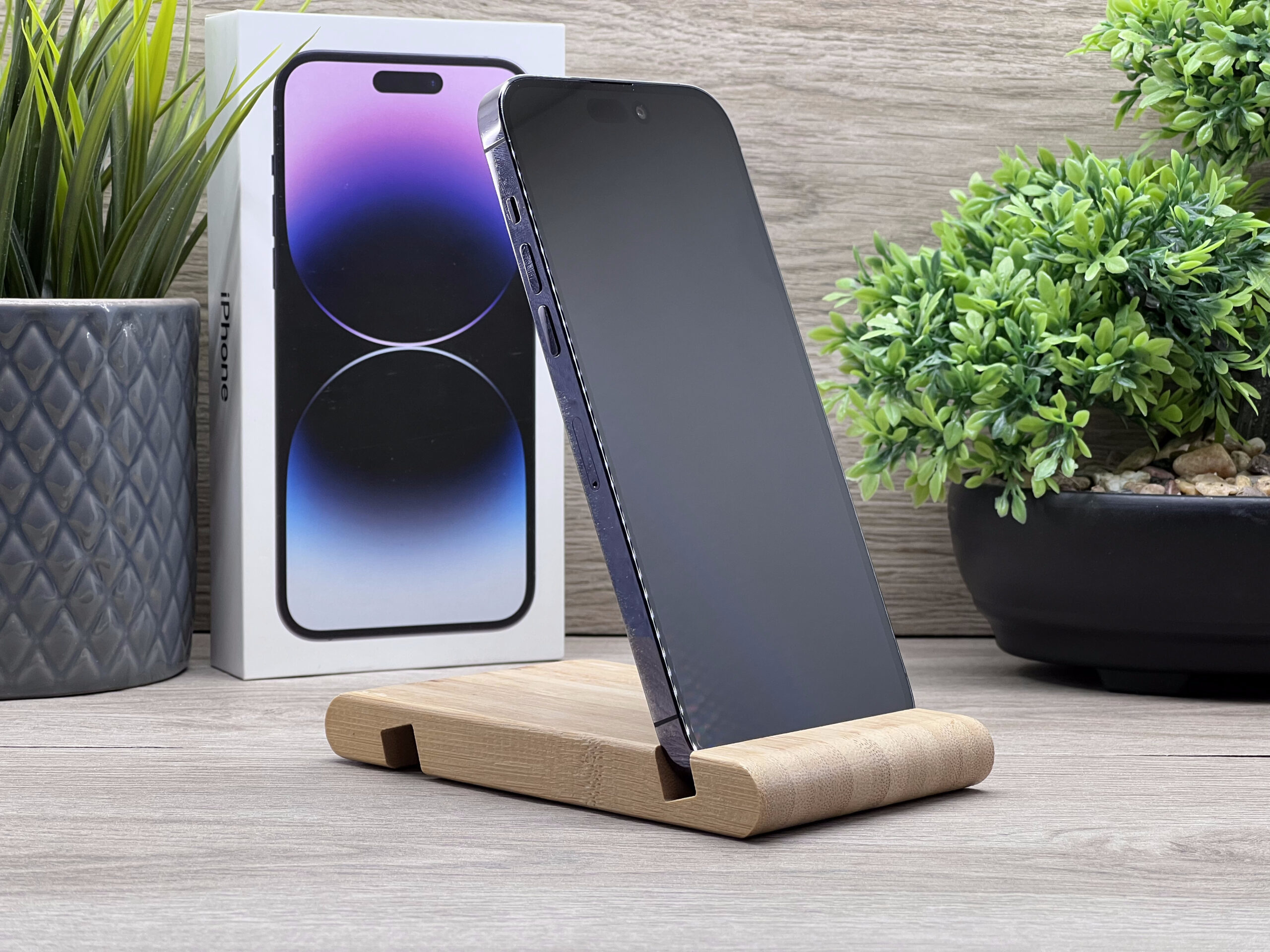 iPhone 14 Pro Max Deep Purple 256GB 2 ÉV Garanciával Számlával 90% Akku