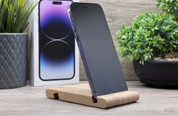 iPhone 14 Pro Max Deep Purple 256GB 2 ÉV Garanciával Számlával 90% Akku