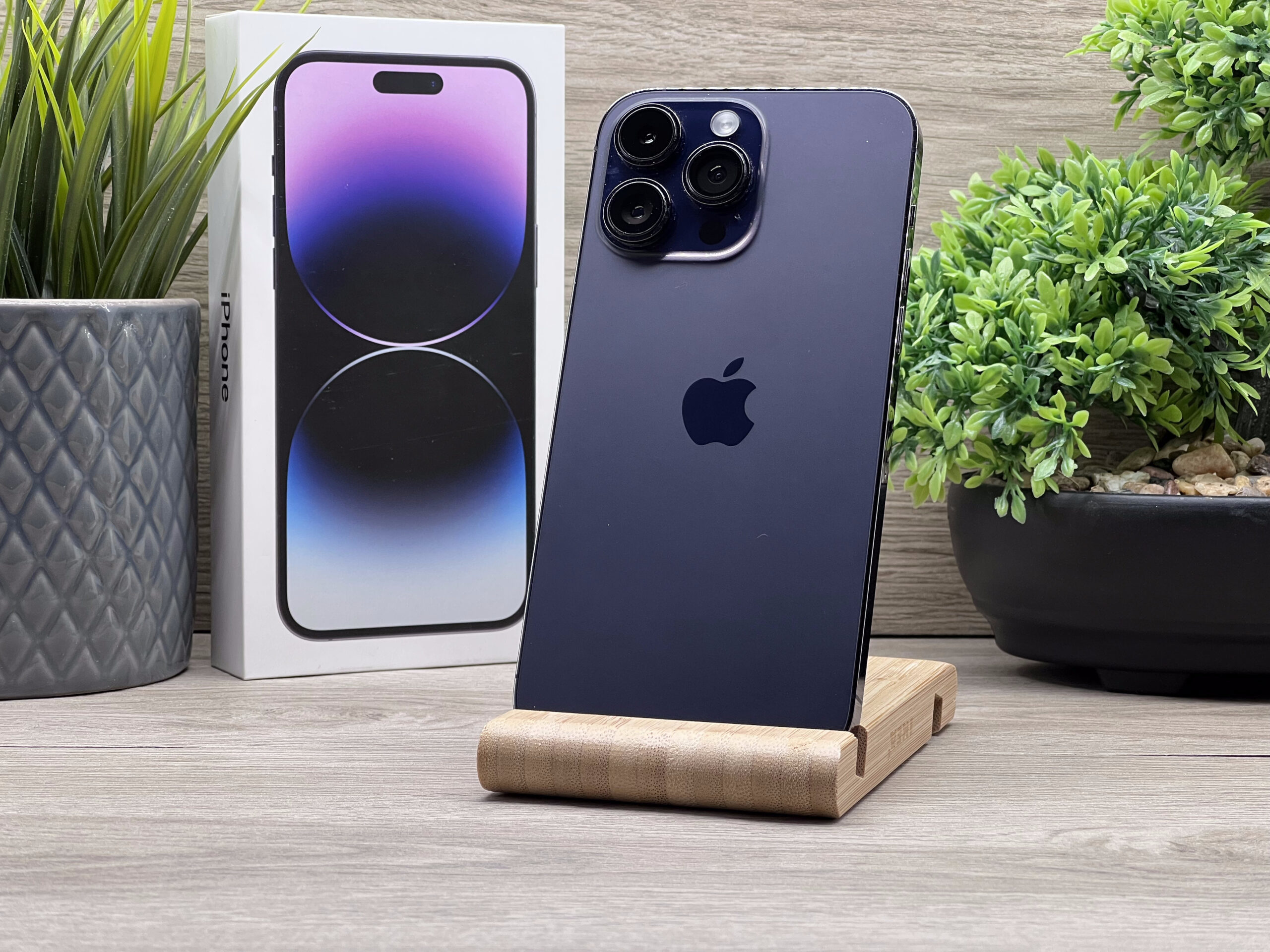 iPhone 14 Pro Max Deep Purple 256GB 2 ÉV Garanciával Számlával 90% Akku