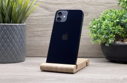 iPhone 12 Black 256GB 2 ÉV Garanciával Számlával 100% Akku