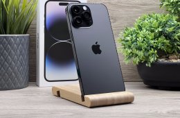 Hibátlan iPhone 14 Pro Max Space Black 256GB 2 ÉV Garanciával Számlával 90% Akku