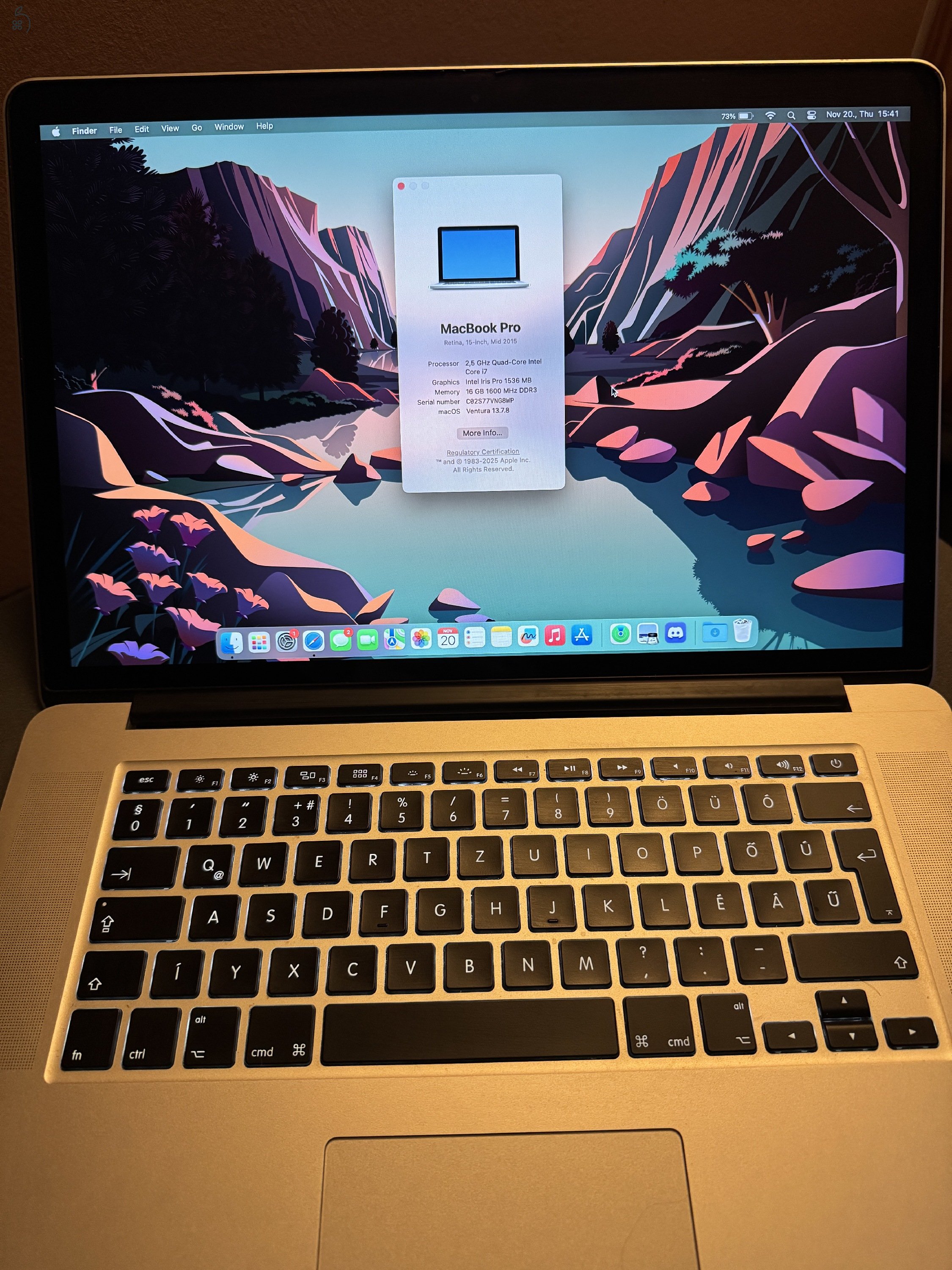 MacBook 2015 MID 15