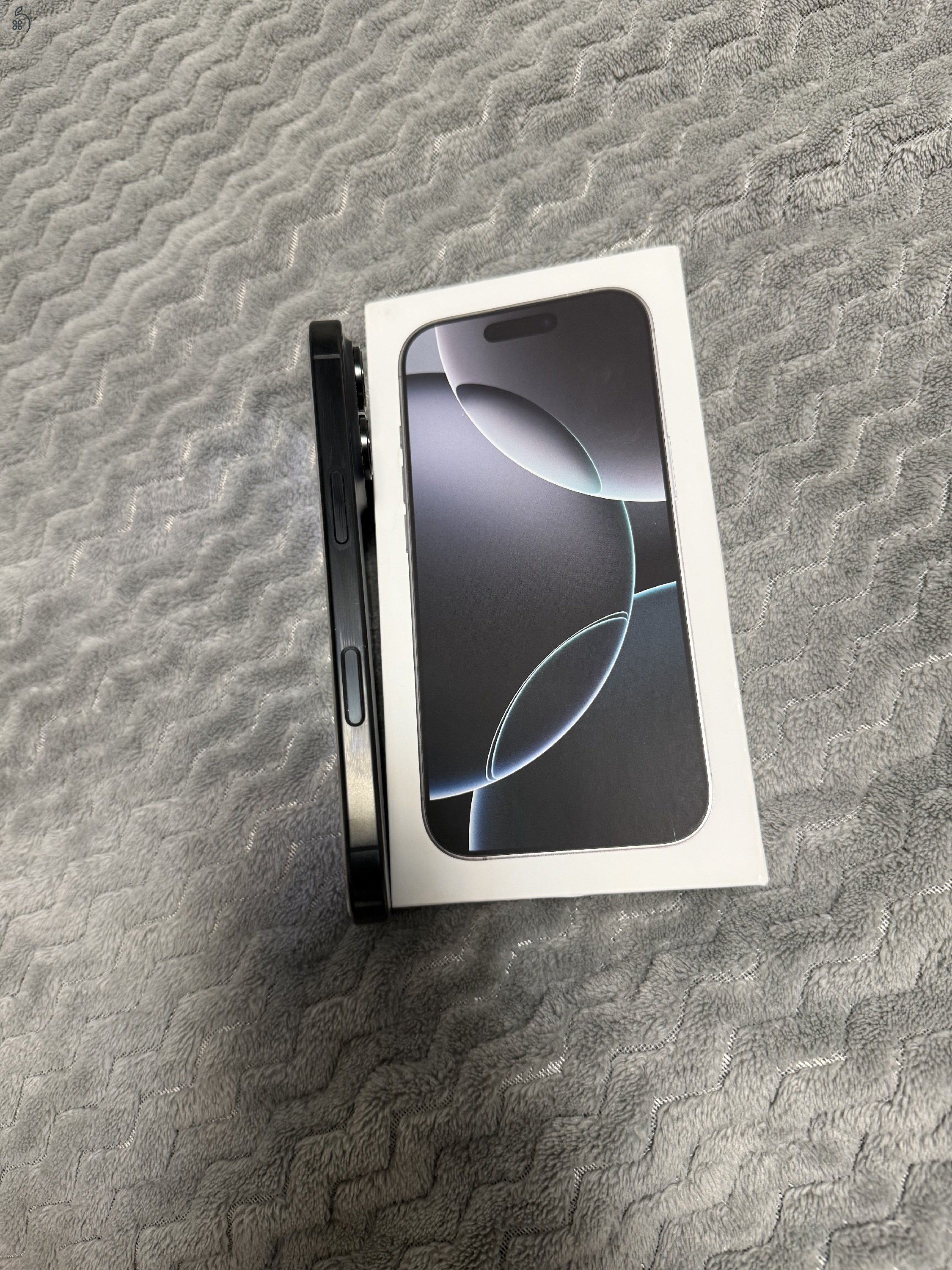 iPhone 16 Pro 128 gb Black Titanium GARANCIÁLIS!