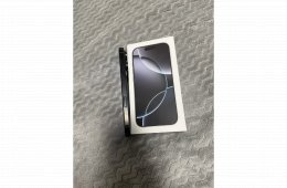 iPhone 16 Pro 128 gb Black Titanium GARANCIÁLIS!