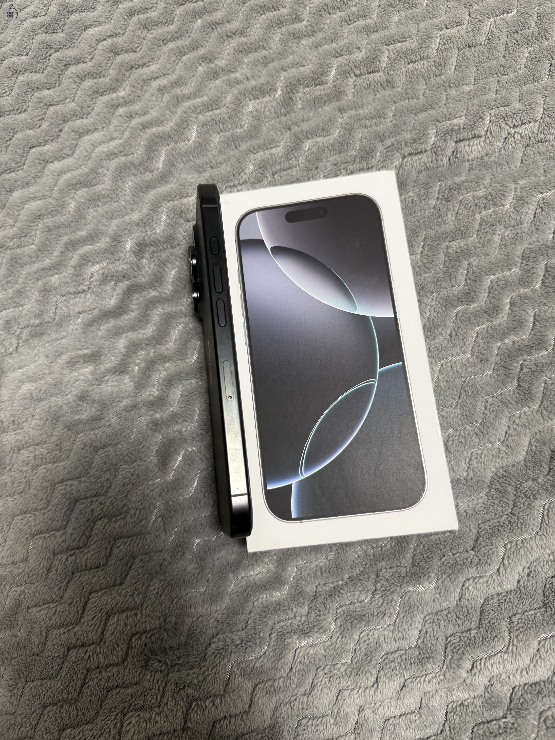 iPhone 16 Pro 128 gb Black Titanium GARANCIÁLIS!