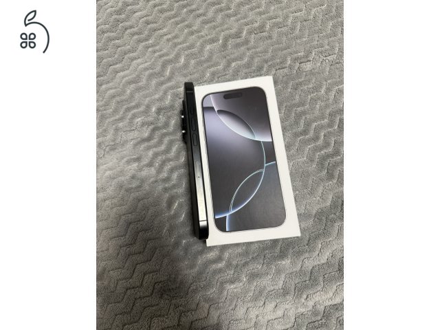 iPhone 16 Pro 128 gb Black Titanium GARANCIÁLIS!