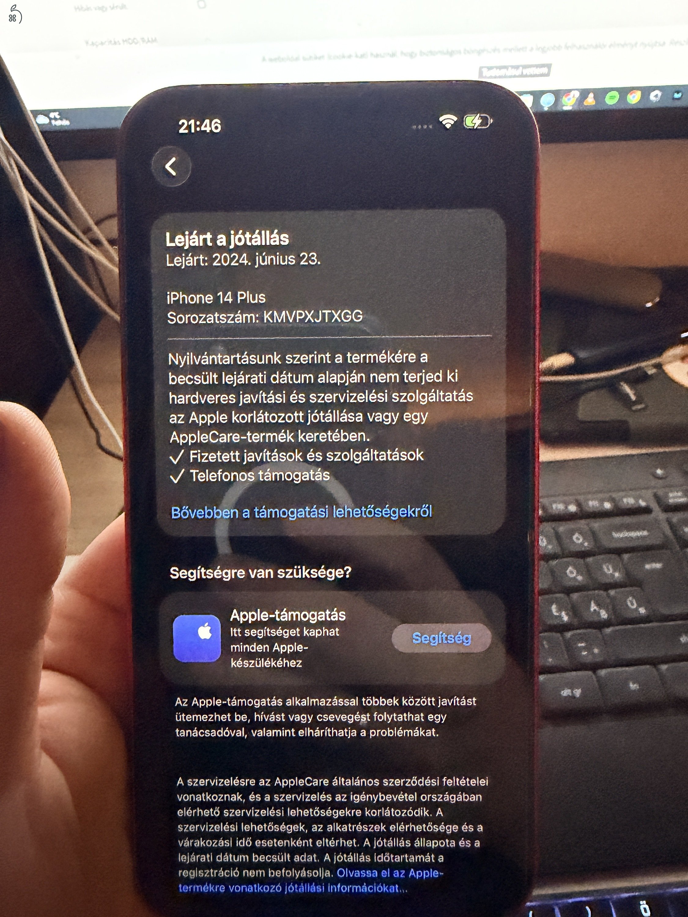 Iphone 14 pplus Product Red