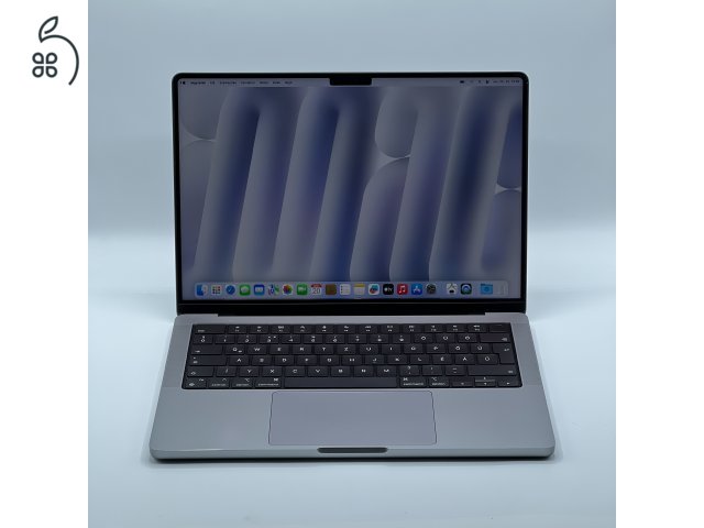 MacBook Pro 14″ 2021, M1 Pro 10 core, 32 GB RAM, 1TB ssd  27% Áfás
