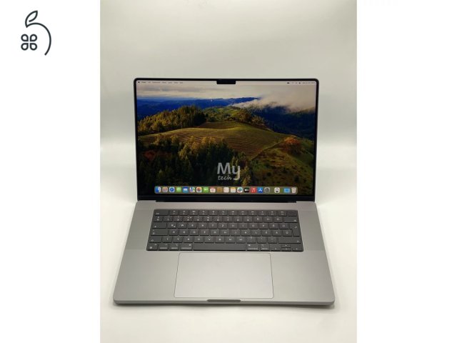 MacBook Pro 16″ 2021, M1 Pro 10 Cores, 32 GB RAM,  27% Áfás, 5 ciklus 