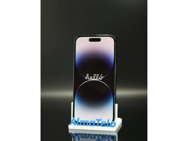 Apple iPhone 14 Pro 128 GB Space Black 100% akku - 12 HÓ GARANCIA