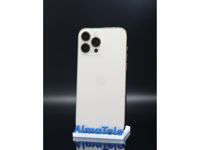 Apple iPhone 13 Pro Max 128 GB Gold 100% akku - 12 HÓ GARANCIA