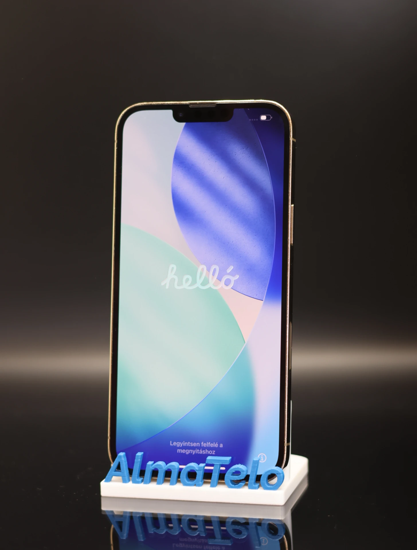 Apple iPhone 13 Pro Max 128 GB Gold 100% akku - 12 HÓ GARANCIA