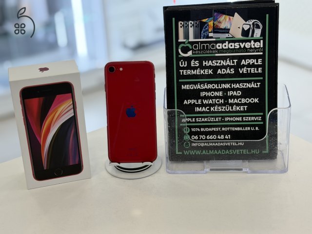 iPhone SE 64GB 2Gen. Független Használt/1-3 hónap gar./Akku 100%/p4588