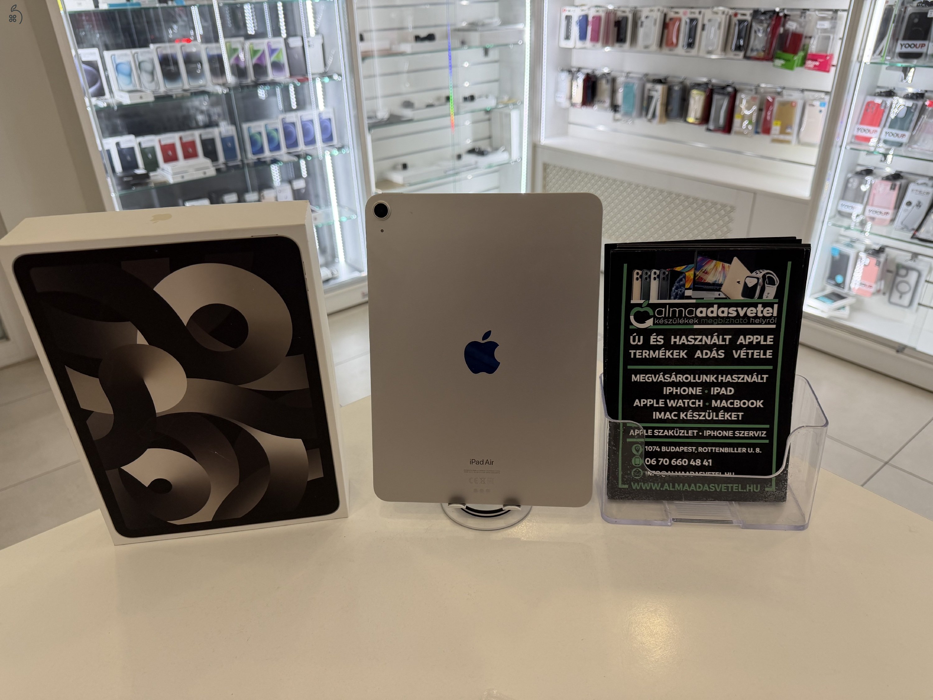 iPad Air 5 64GB M1 Wifi Újszerű/1-3 hónap gar./Akku 85%/p4591