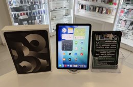 iPad Air 5 64GB M1 Wifi Újszerű/1-3 hónap gar./Akku 85%/p4591