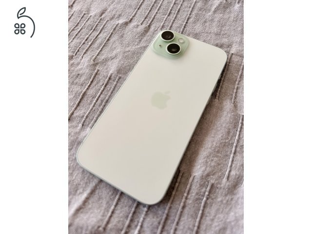 Eladó iPhone 15 Plus Green 128GB -// GARANCIA 2026 októberig