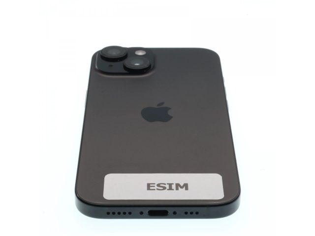 Apple iPhone 15 eSIM 128 GB Black 100%