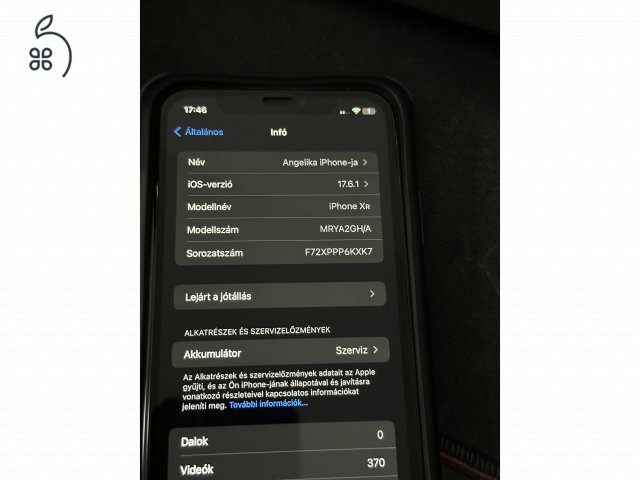 iPhone XR 64GB Kék