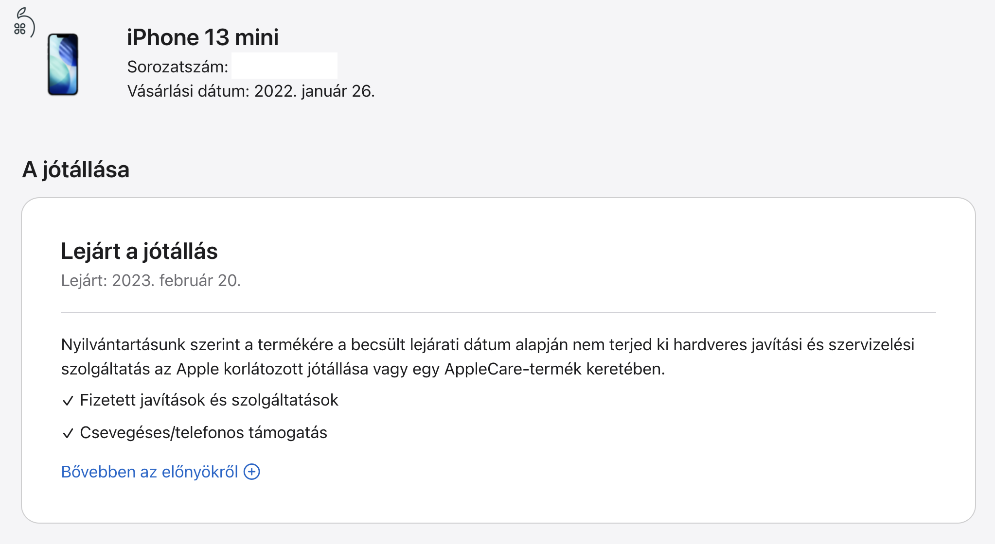 iPhone 13 mini – 128GB, Midnight Blue