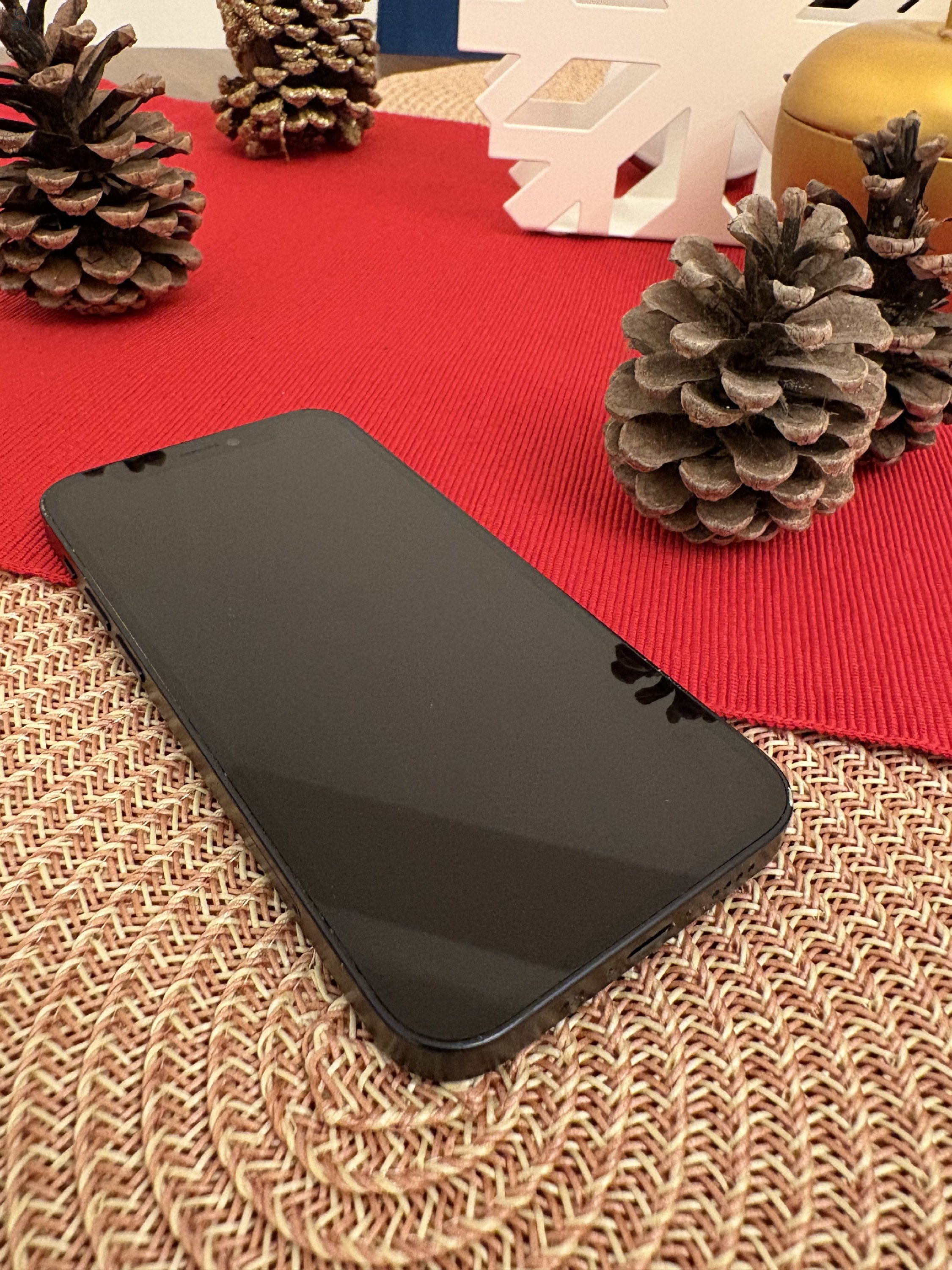 iPhone 12 mini 64 GB 98% akku fekete garanciával