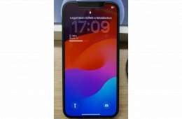 iPhone 12 64 GB kártyafüggetlen, fekete, újszerű állapot