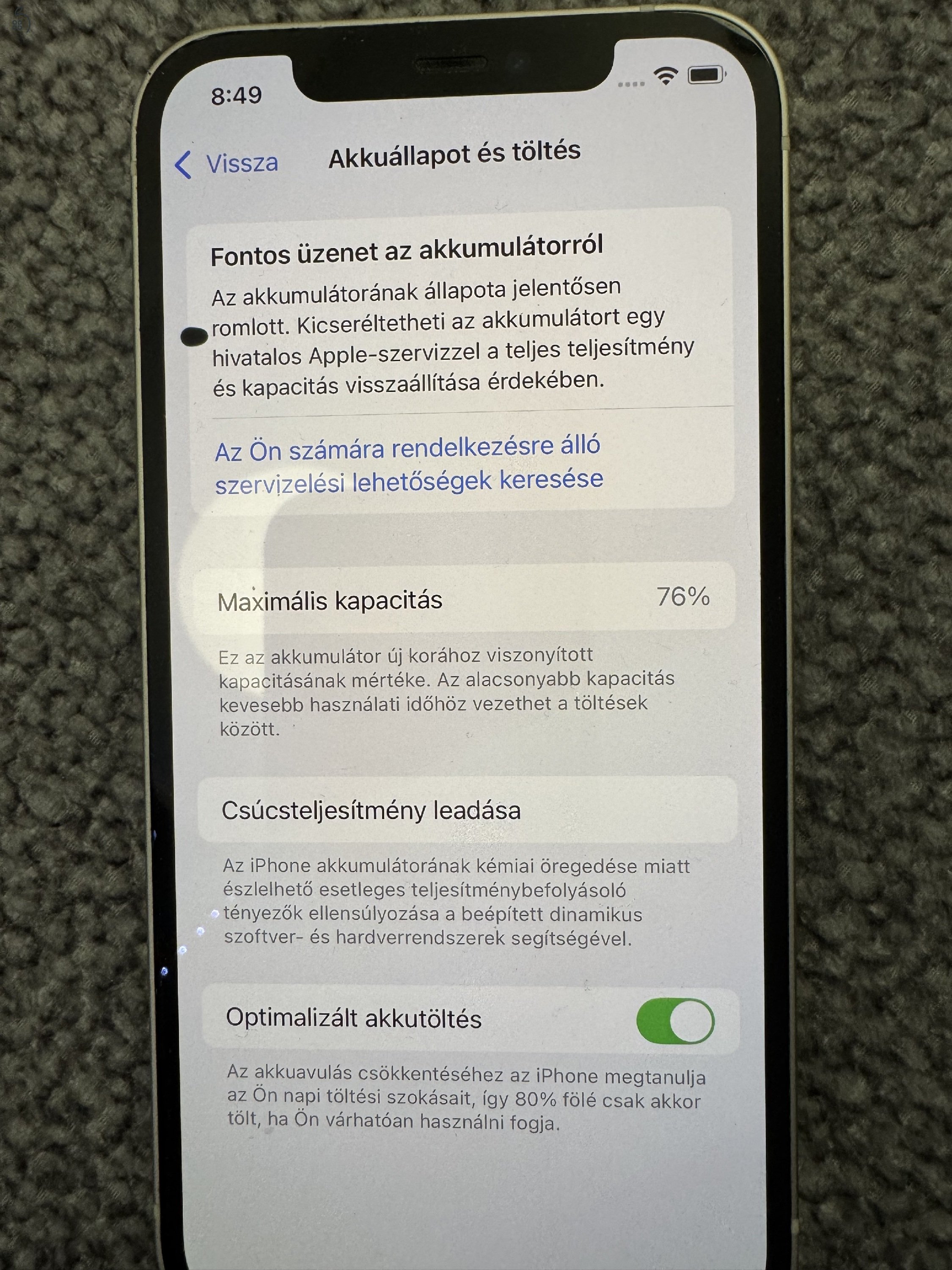 Eladó biztos helyről