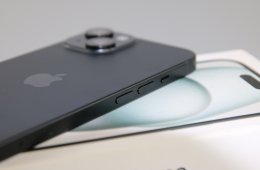 iPhone 15- 128 GB- Black, fekete – Új, sosem aktivált  + 40–50k extra