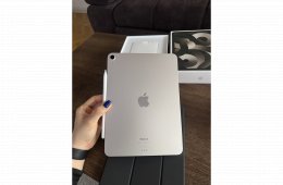 Eladó iPad Air 5. generáció – 64GB Wi-Fi – Starlight + Apple Pencil + eredeti Apple tok