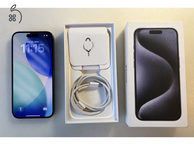 IPhone 15 Pro 256 GB titánkék független