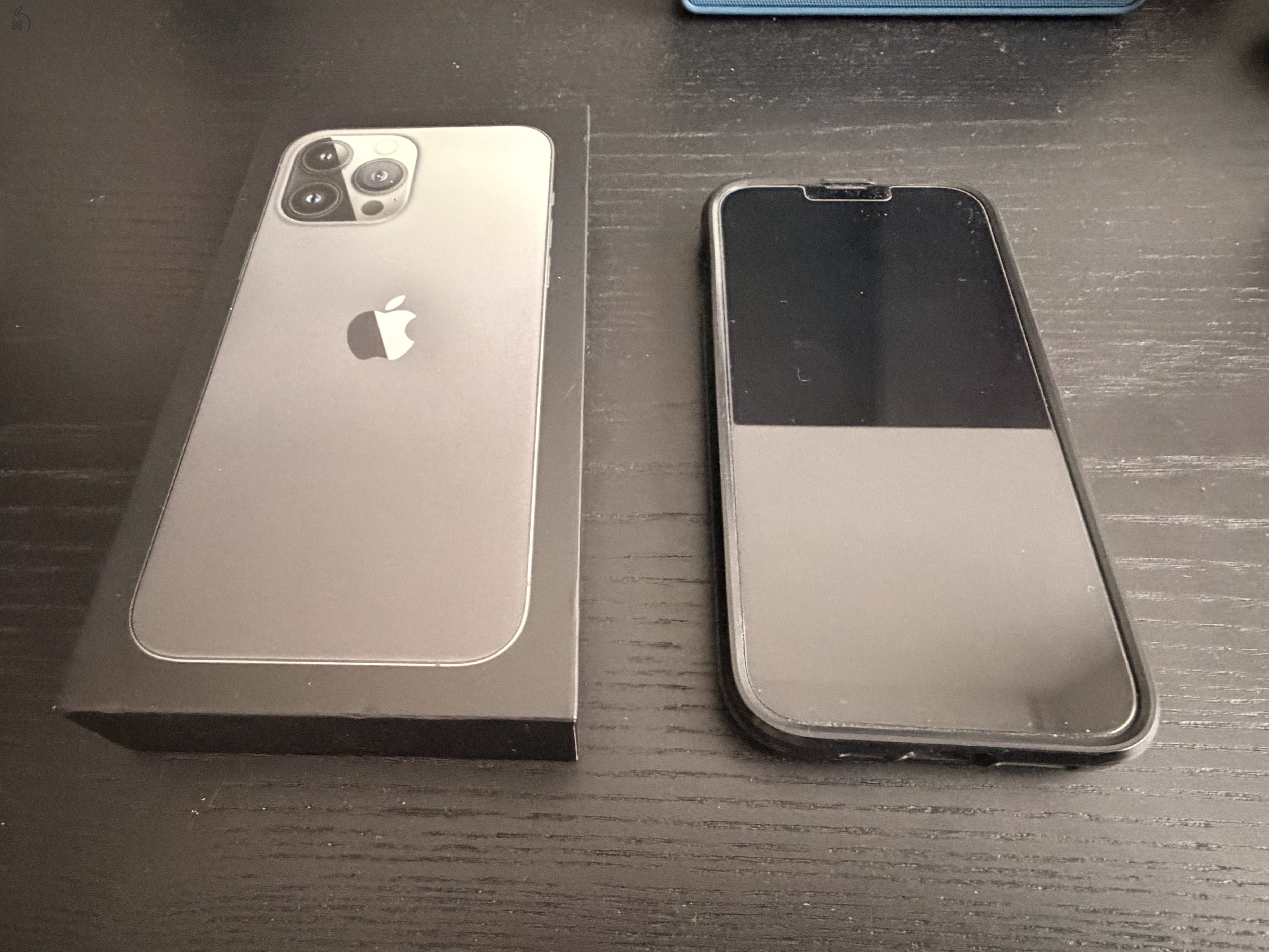 Tökéletes állapotú iPhone 13 Pro Max / 256GB / Asztroszürke / 90% akkumulátor! dobozával eladó!