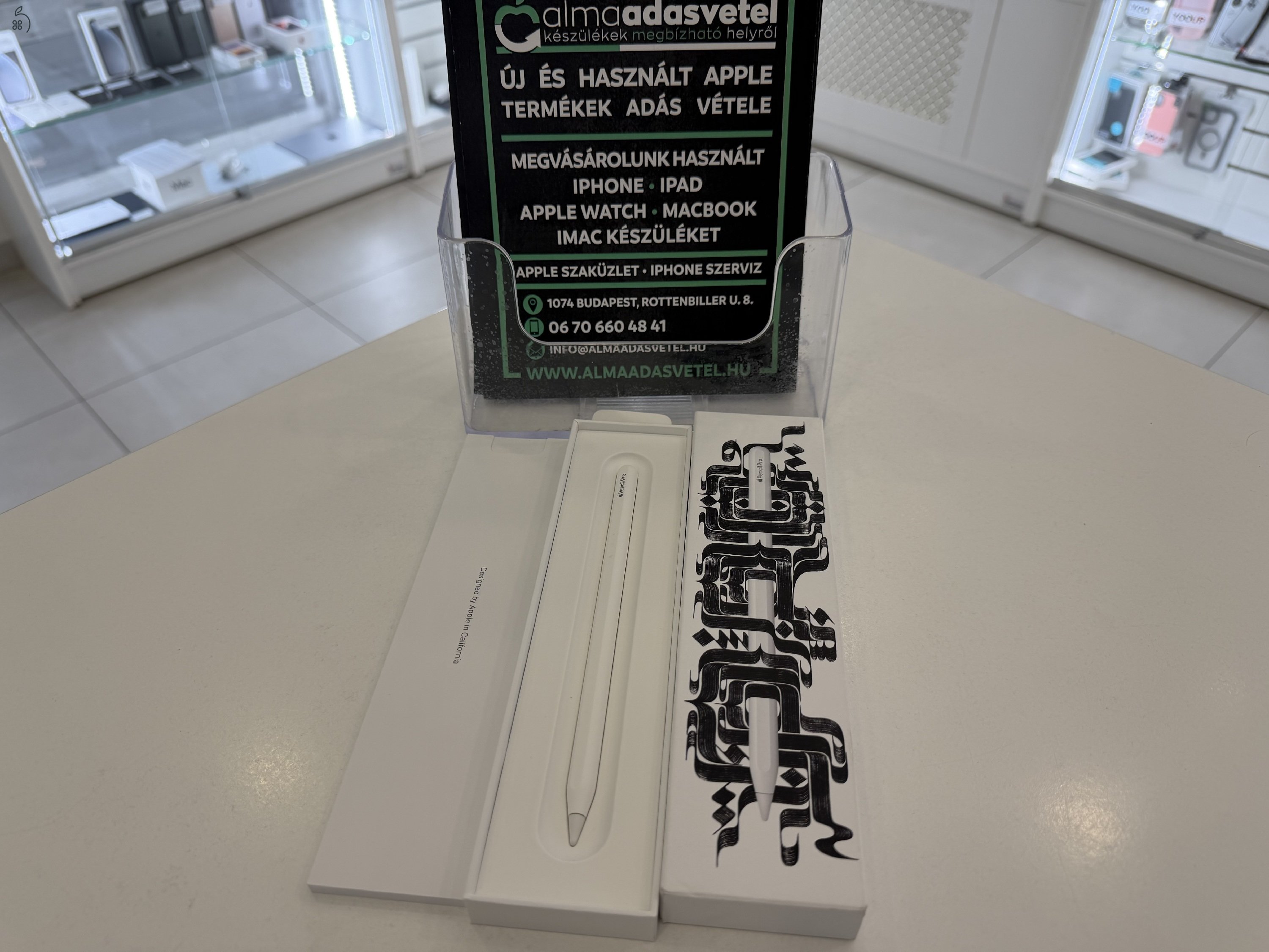 Apple Pencil Pro A2538 Újszerű/1 hónap gar.