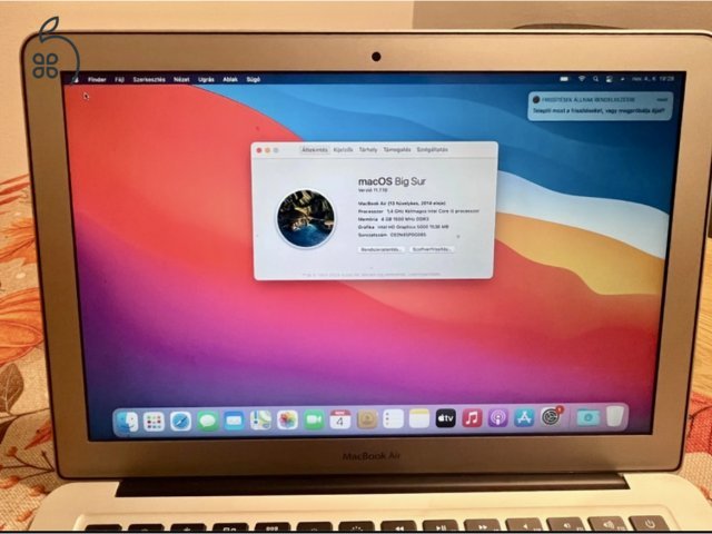 MacBook Air 2014 eleje