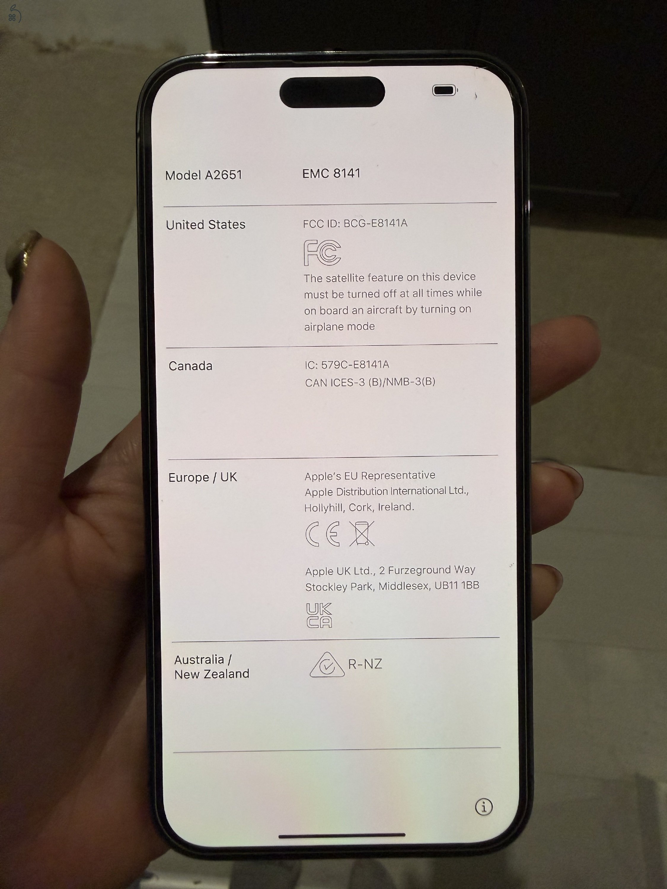 iPhone 14 Pro Max 256GB – eSIM - szép állapot