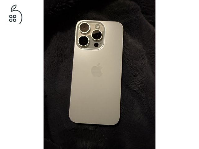 Eladó iPhone 15 Pro 256 GB silver 
