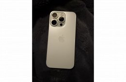 Eladó iPhone 15 Pro 256 GB silver 