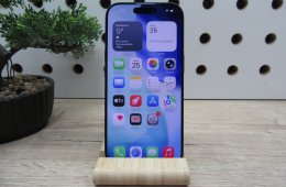 Apple iPhone 17 Pro – Deep Blue – ProMotion 120 Hz, titán dizájn, USB-C – 256 GB – Használt, újszerű – 100% akku – Apple garancia 2026. 10. 26-ig
